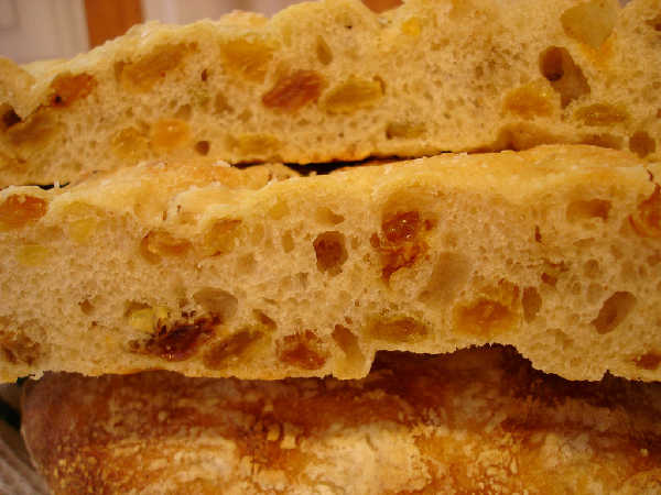 Sourdough Focaccia Crumb