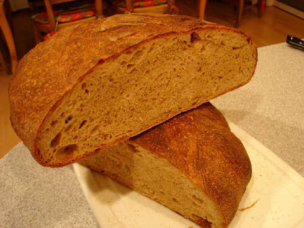 Mixed Flour Miche(2) Crumb (b): Mixed Flour Miche(2) Crumb (b)