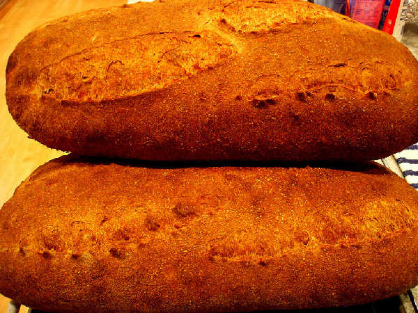 Loaves Made With Flour From Meadows Sifter - Crust