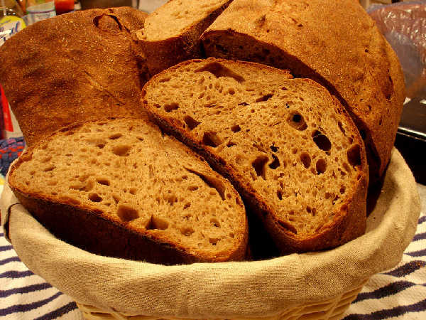 Loaves Made With Flour From Meadows Sifter