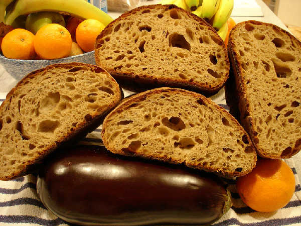 Home Milled and Sifted Wheat Montana Sourdough