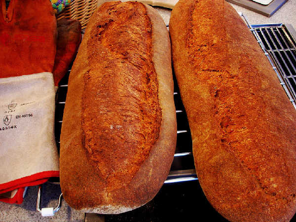 100% Whole Grain Hearth Breads - Crust